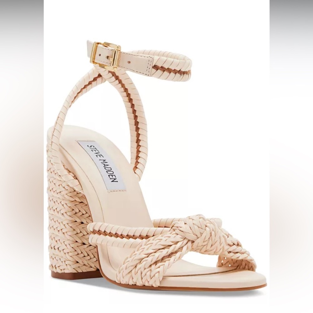 Steve Madden Malou Women's Tan Woven Wedges